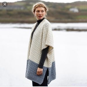 Color block cardigan wrap